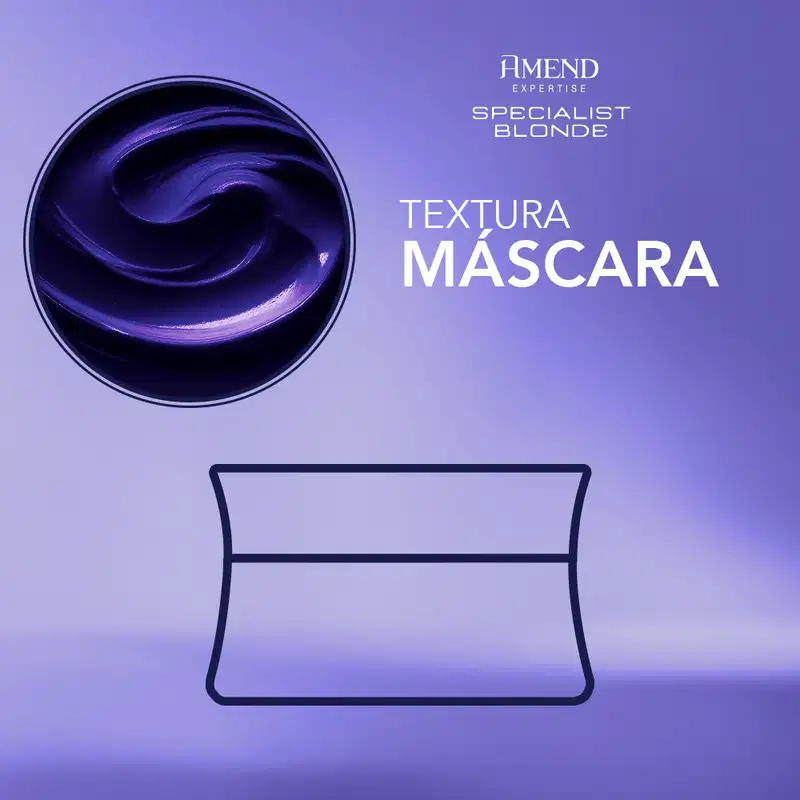 Amend Specialist Blonde - Máscara Matizadora 300g