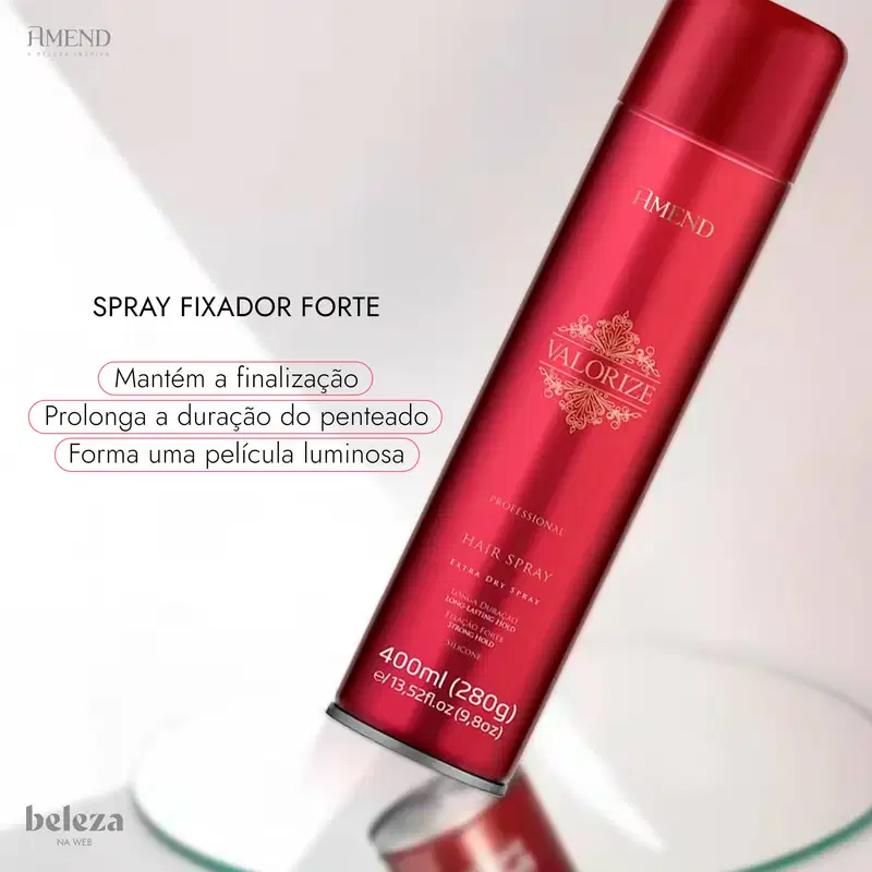Amend Valorize Forte - Spray Fixador 400ml