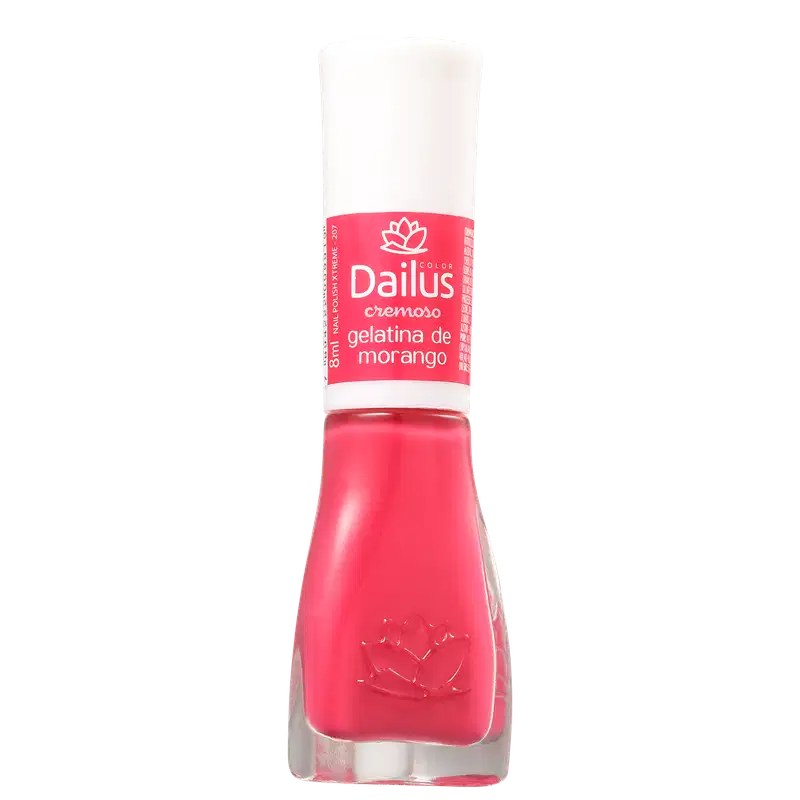 Dailus 207 Gelatina de Morango - Esmalte Cremoso 8ml 