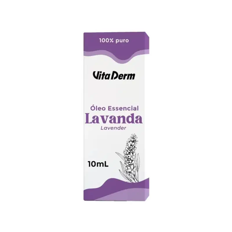 Vita Derm Óleo Essencial de Lavanda 10ml