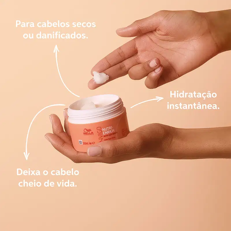 Kit Wella Professionals Invigo Nutri-Enrich Booster Trio (3 Produtos)