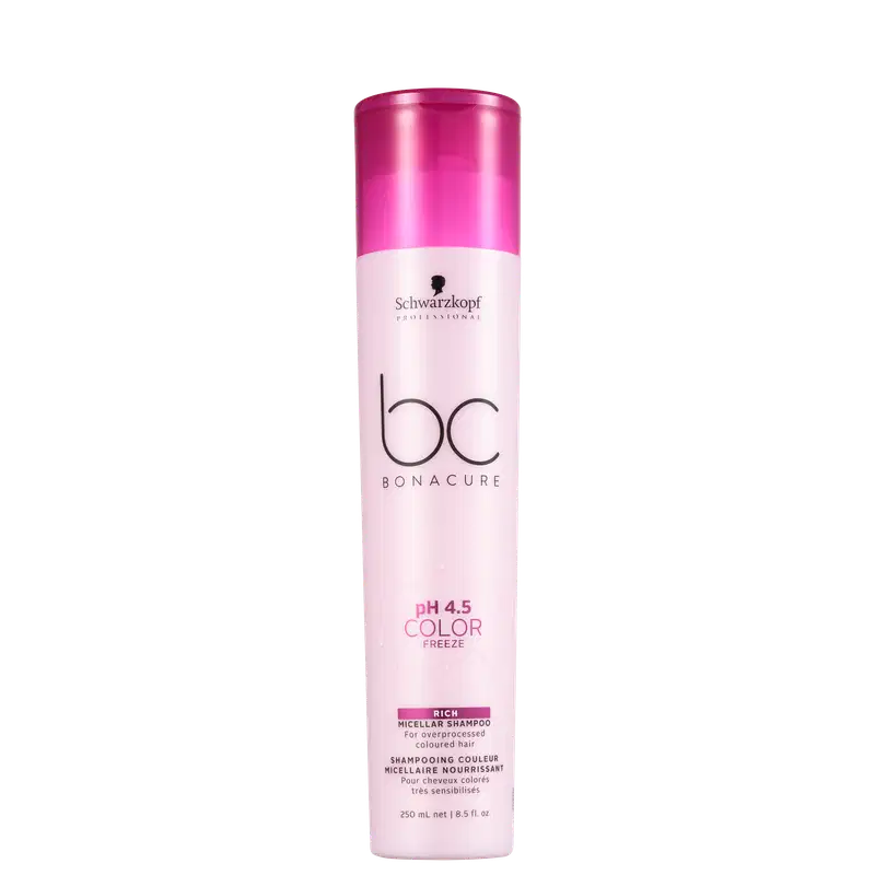 Schwarzkopf Professional BC Bonacure pH 4.5 Color Freeze Micellar Rich - Shampoo 250ml