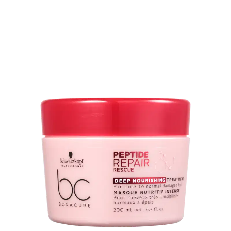 Schwarzkopf Professional BC Bonacure Peptide Repair Rescue Deep Nourish Treatment - Máscara Capilar 200ml