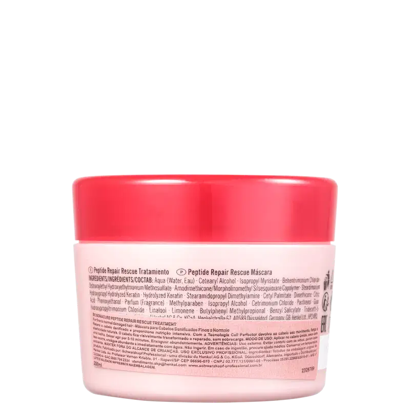 Schwarzkopf Professional BC Bonacure Peptide Repair Rescue Treatment - Máscara Capilar 200ml