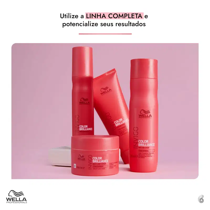 Kit Wella Professionals Invigo Color Brilliance Salon Duo (2 Produtos)
