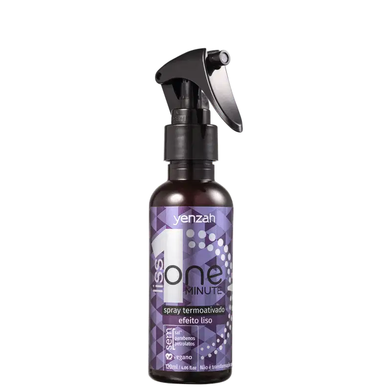 Yenzah One Minute Liss - Spray Alisador Temporário 120ml