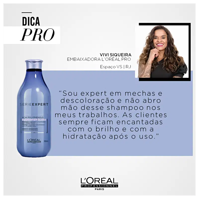 L'Oréal Professionnel Serie Expert Blondifier Gloss - Shampoo 300ml