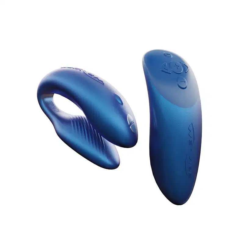 We-Vibe Chorus Vibrador de Casal com Controle Remoto e Aplicativo - Cosmic Blue
