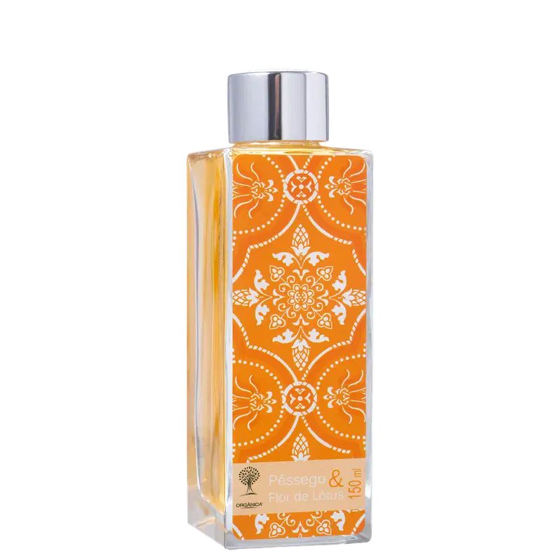 Orgânica Pêssego e Flor de Lótus - Difusor de Ambiente 150ml