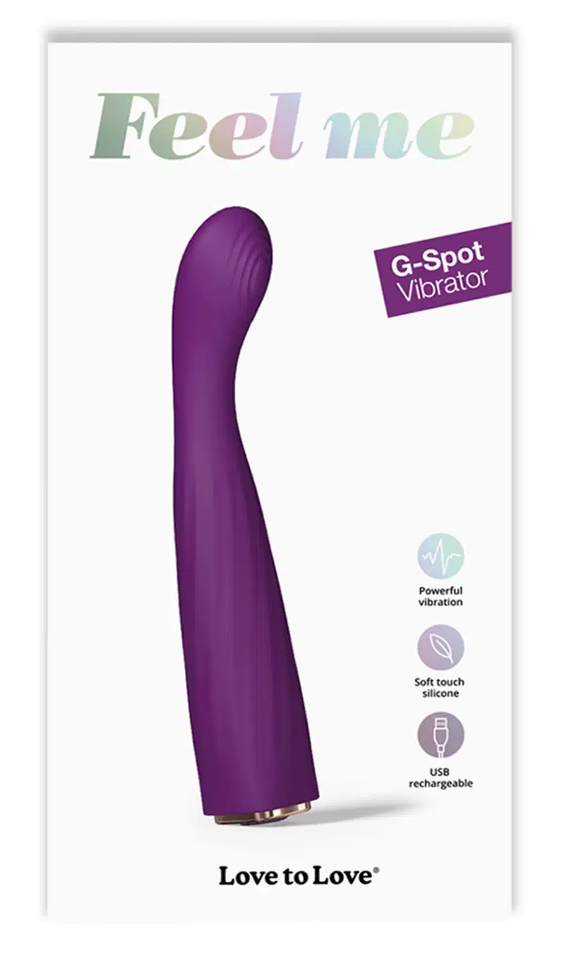 Vibrador Feel Me Flex com 16 Vibraçoes Lovely Planet Roxo