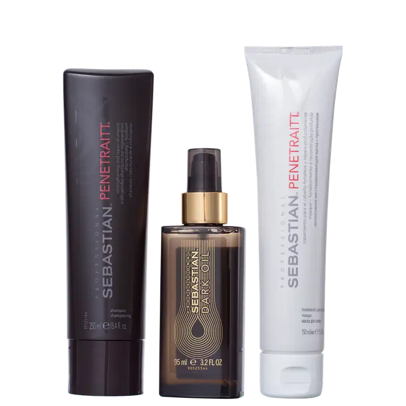 Kit Sebastian Professional Penetraitt Dark Oil (3 Produtos)