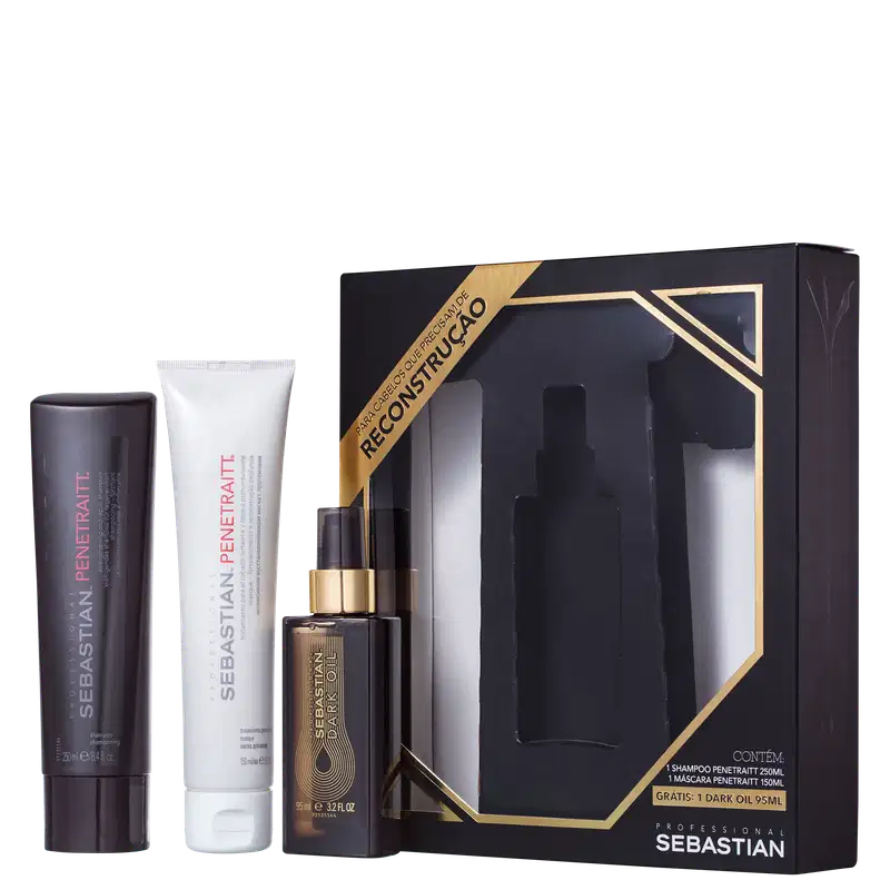 Kit Sebastian Professional Penetraitt Dark Oil (3 Produtos)