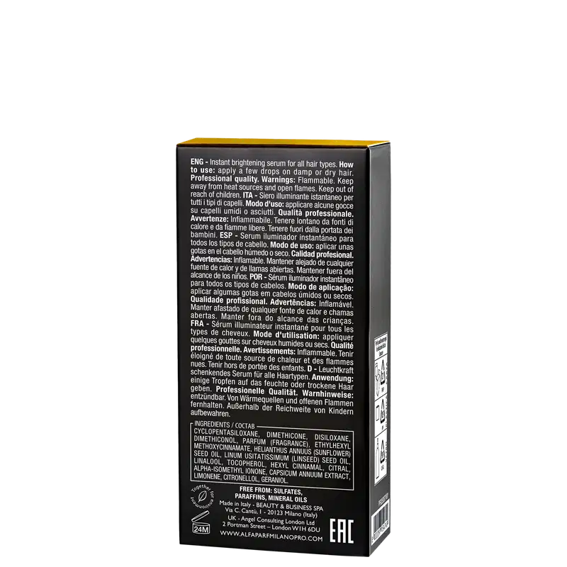 Alfaparf Semi Di Lino Sublime Cristalli Liquidi - Óleo Capilar 15ml