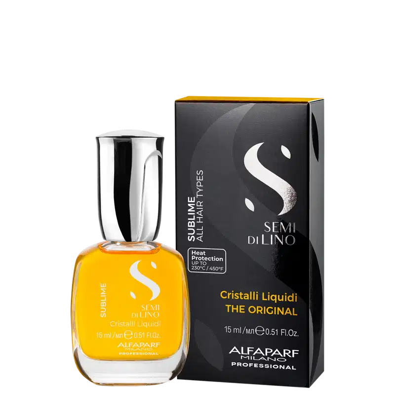 Alfaparf Semi Di Lino Sublime Cristalli Liquidi - Óleo Capilar 15ml