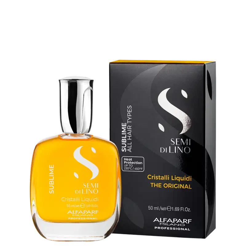 Alfaparf Semi Di Lino Sublime Cristalli Liquidi - Óleo Capilar 50ml