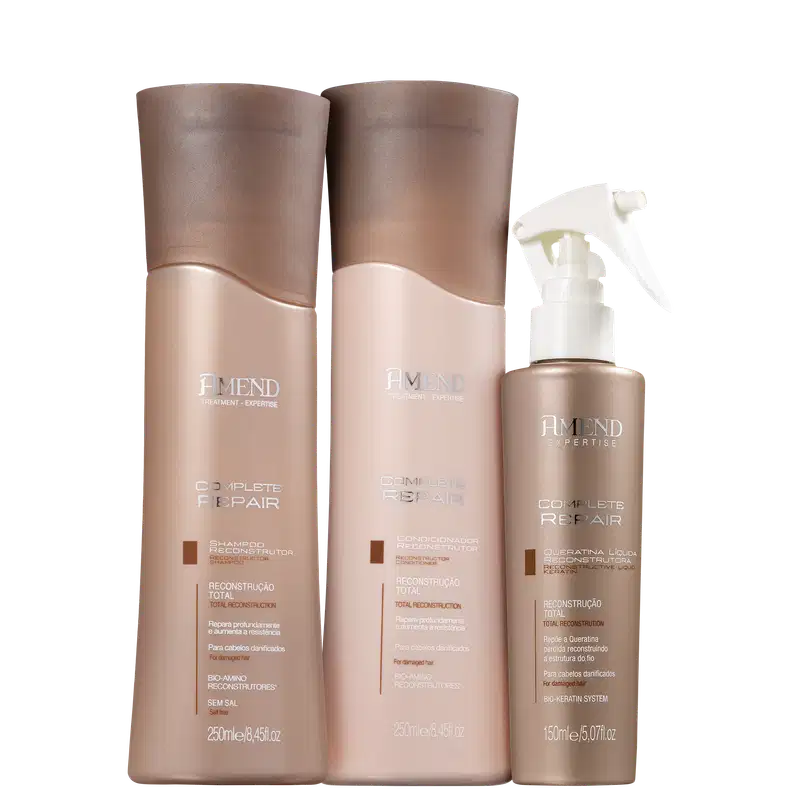 Kit Amend Complete Repair Queratina (3 Produtos)