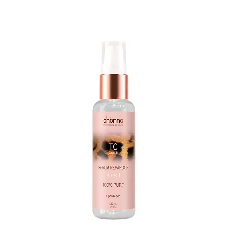 Sérum Reparador 4 em 1 Terapia Capilar 120mL - Dhonna | Ativos Puros e Concentrados para Mais Nutrição