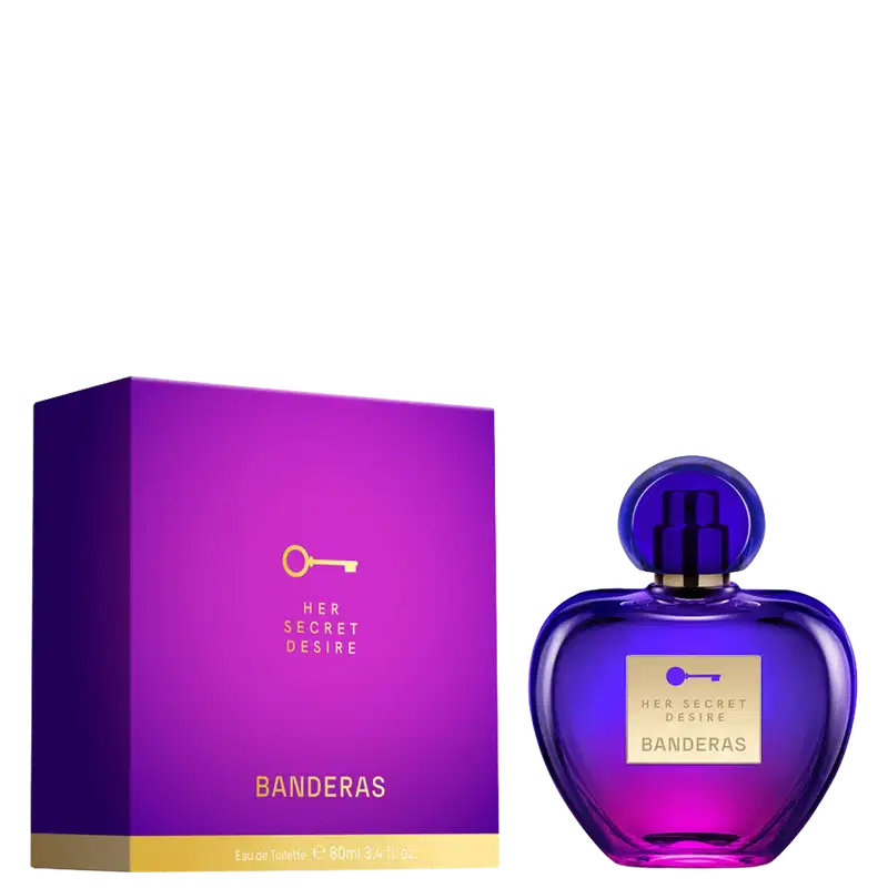 Her Secret Desire Banderas Eau de Toilette - Perfume Feminino 80ml