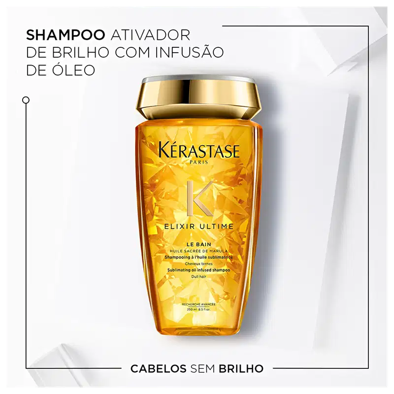 Kérastase Elixir Ultime Le Bain - Shampoo de Nutrição 250ml
