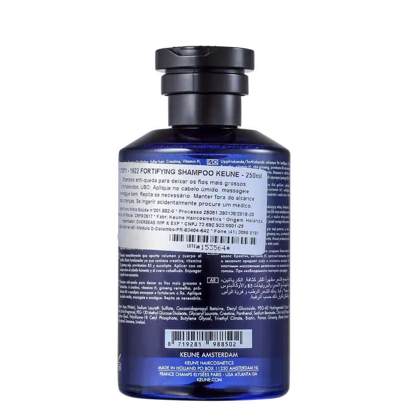 Keune 1922 by J. M. Keune Fortifying - Shampoo Antiqueda 250ml