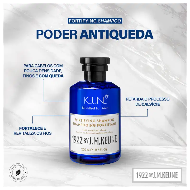 Keune 1922 by J. M. Keune Fortifying - Shampoo Antiqueda 250ml