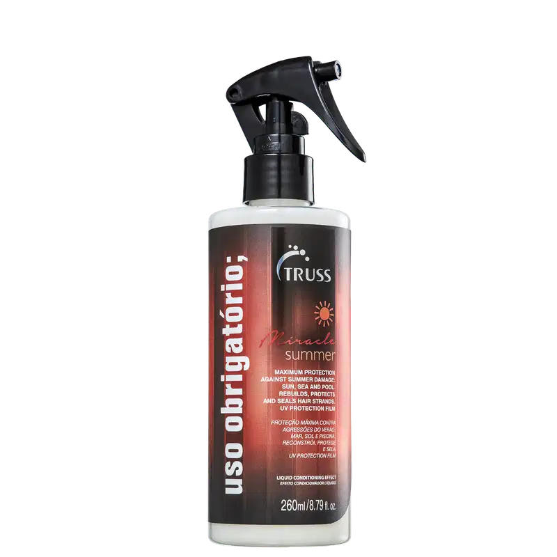 Reconstrutor USO OBRIGATÓRIO; MIRACLE SUMMER 260ml
