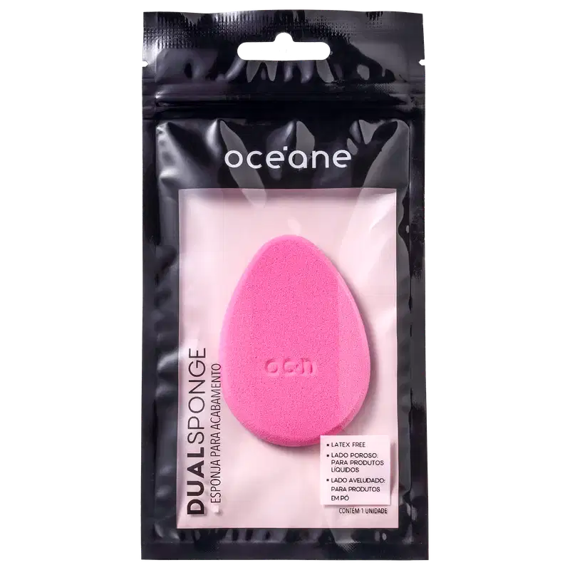 Océane Dual Pink - Esponja para Maquiagem 