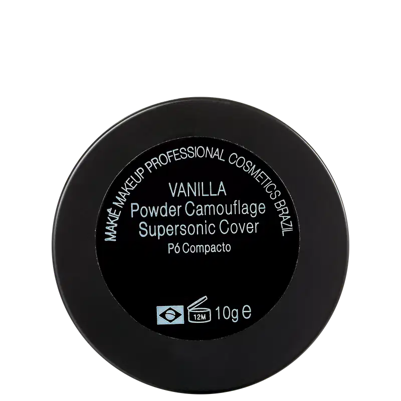 Makiê Camouflage Supersonic Cover Vanilla - Pó Compacto 10g