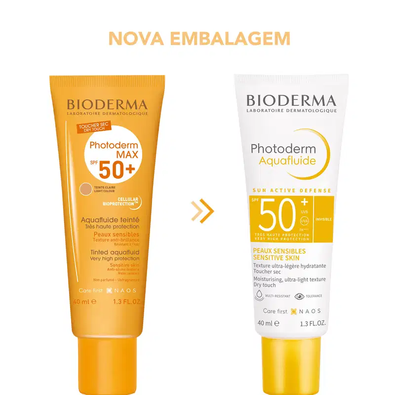 Bioderma Photoderm Max Aquafluide Neutro FPS 50+ - Protetor Solar Facial 40ml
