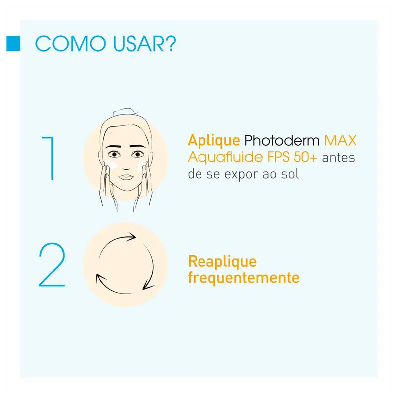 Bioderma Photoderm Max Aquafluide Neutro FPS 50+ - Protetor Solar Facial 40ml