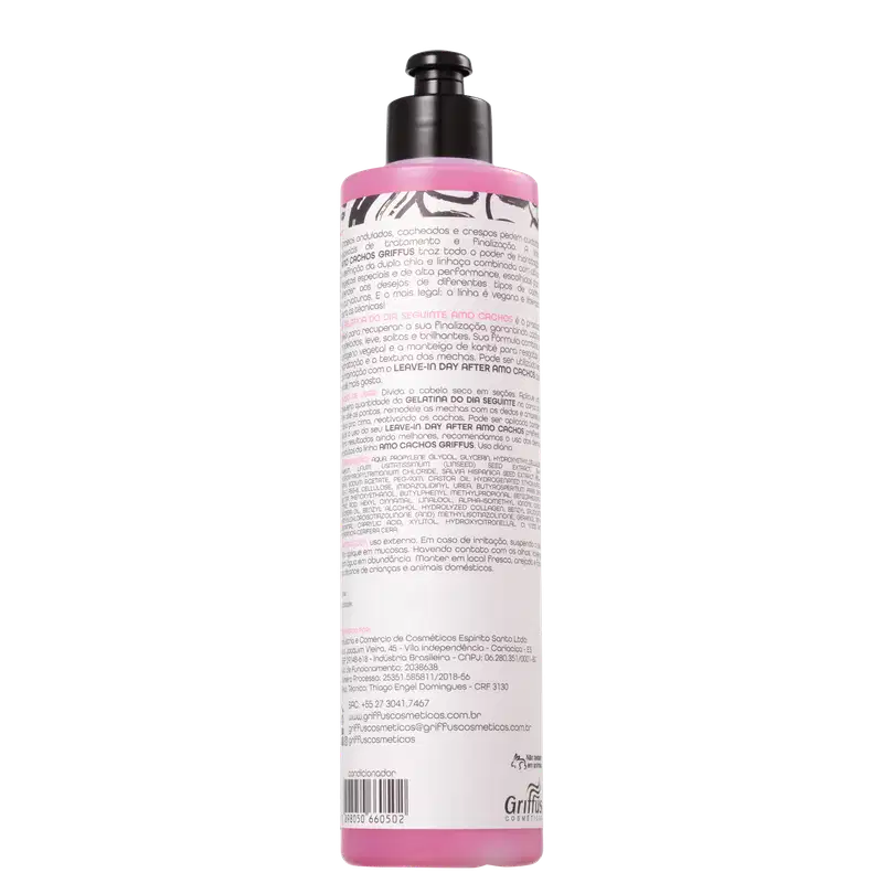 Griffus Amo Cachos Dia Seguinte - Gelatina Ativadora de Cachos 420ml