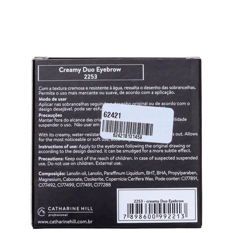 Catharine Hill Creamy Duo - Sombra para Sobrancelha 3g