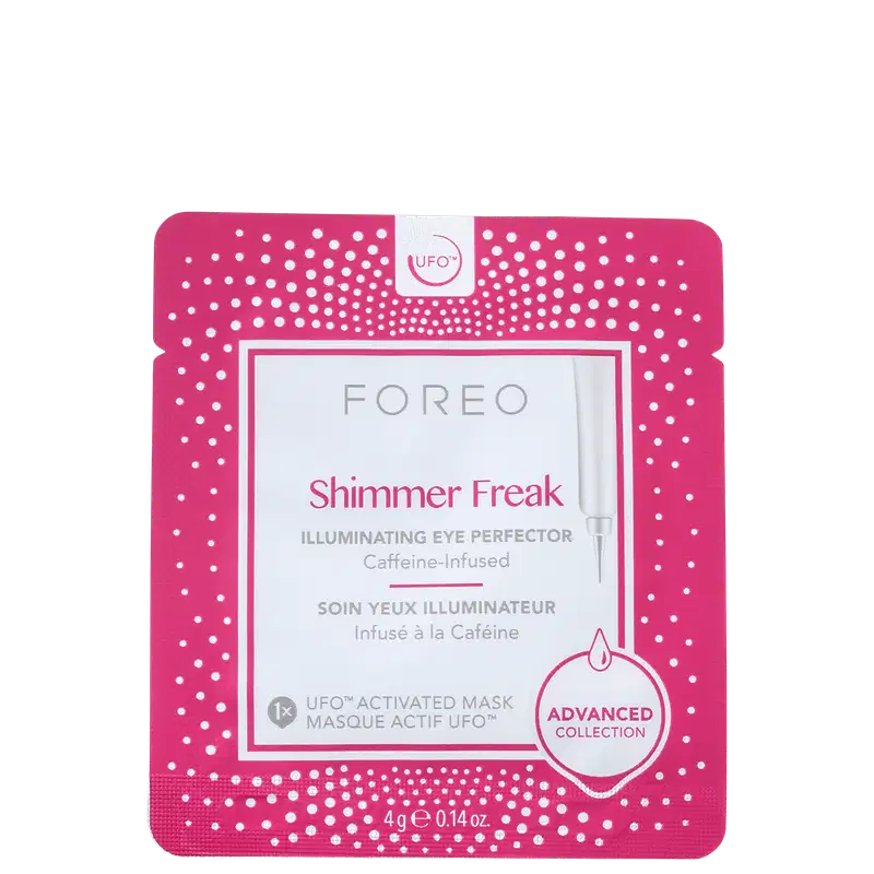 FOREO UFO Shimmer Freak - Máscara Facial 6x 4g