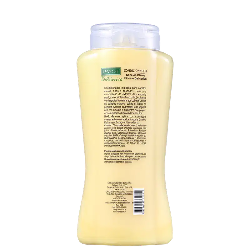 Payot Botânico Camomila, Girassol e Nutrimel - Condicionador 300ml