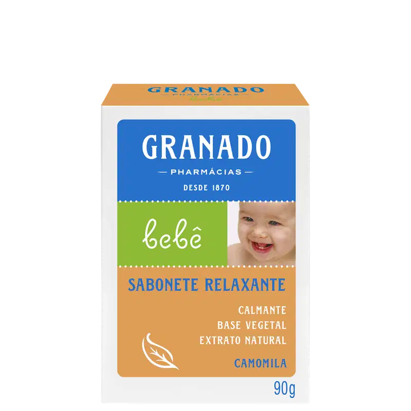 Granado Bebê Glicerina Camomila - Sabonete em Barra 90g