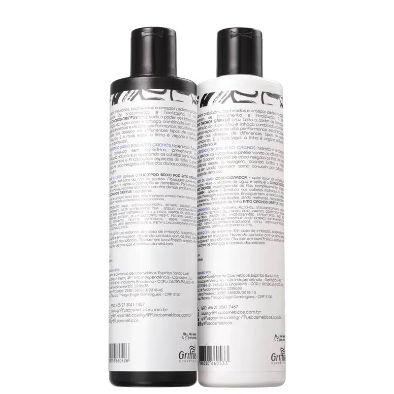 Kit Griffus Amo Cachos Co-Wash Duo (2 Produtos)