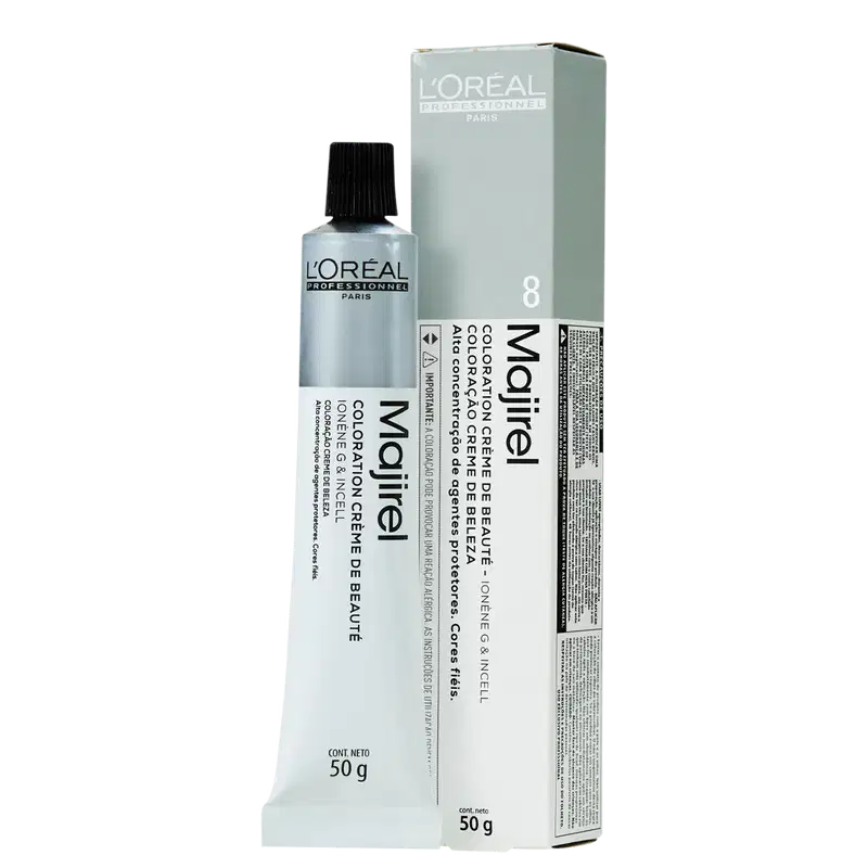 L'Oréal Professionnel Majirel 8 Louro Claro - Coloração 50g