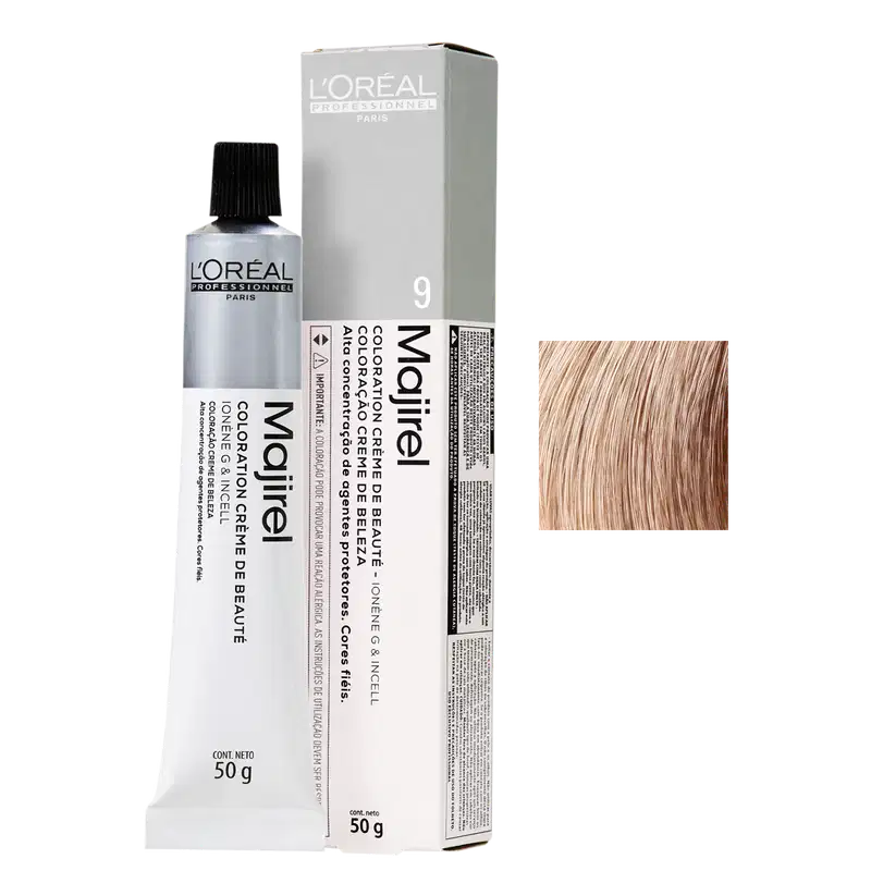 L'Oréal Professionnel Majirel 9 Louro Muito Claro - Coloração 50g