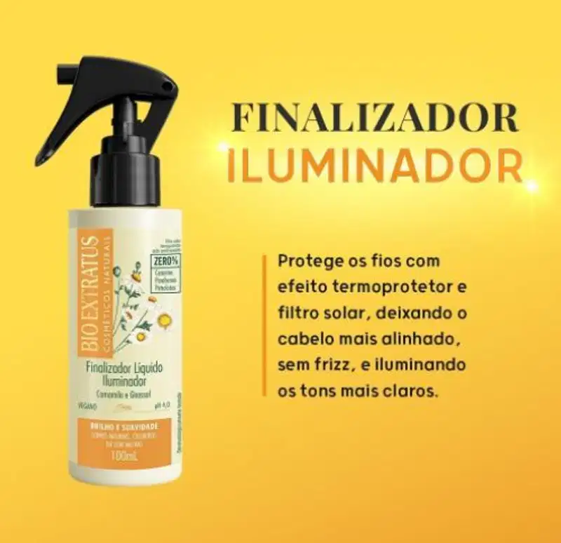 Bio Extratus Finalizador Spray Camomila 100ML