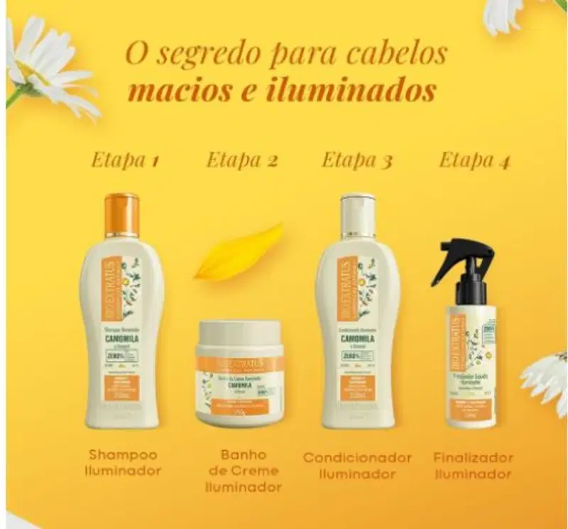 Bio Extratus Finalizador Spray Camomila 100ML