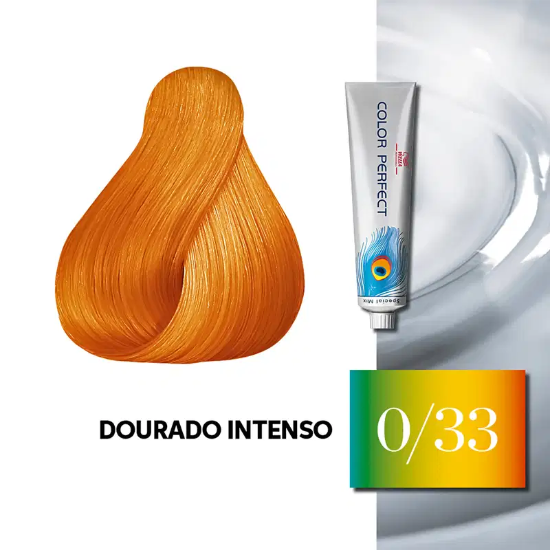 Wella Professionals Color Perfect Special Mix 0/33 Dourado Intenso - Coloração Corretora 60g