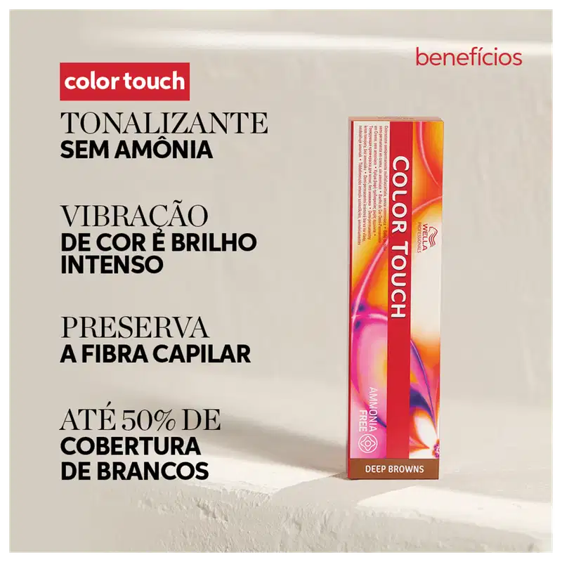 Wella Professionals Color Touch 6/0 Louro Escuro - Tonalizante 60g