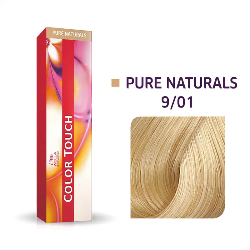 Wella Professionals Color Touch 9/01 Louro Ultraclaro Natural Acinzentado - Tonalizante 60g