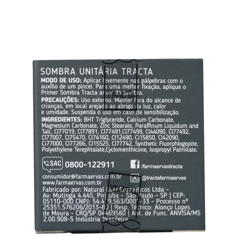 Tracta 17 Carbon Black - Sombra Matte 1,8g