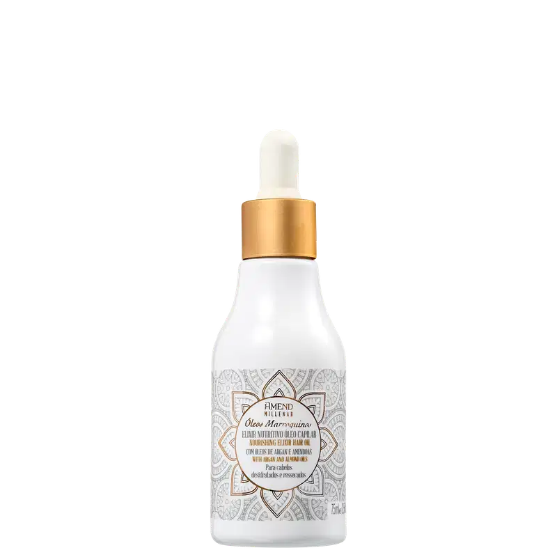 Amend Millenar Óleos Marroquinos Elixir Nutritivo - Óleo Capilar 75ml