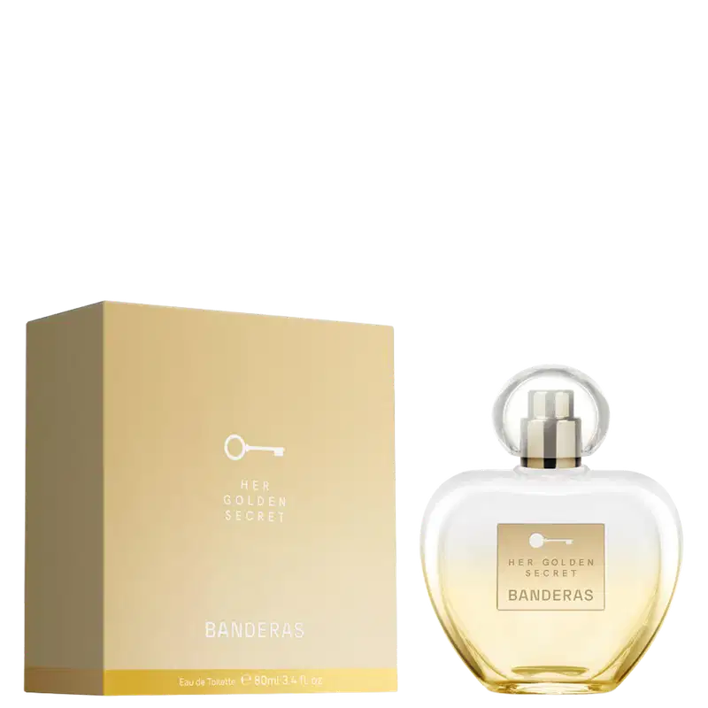 Her Golden Secret Banderas Eau de Toilette - Perfume Feminino 80ml