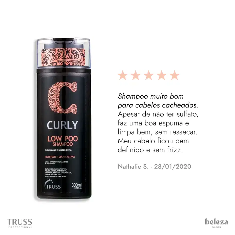 TRUSS Curly Low Poo - Shampoo 300ml