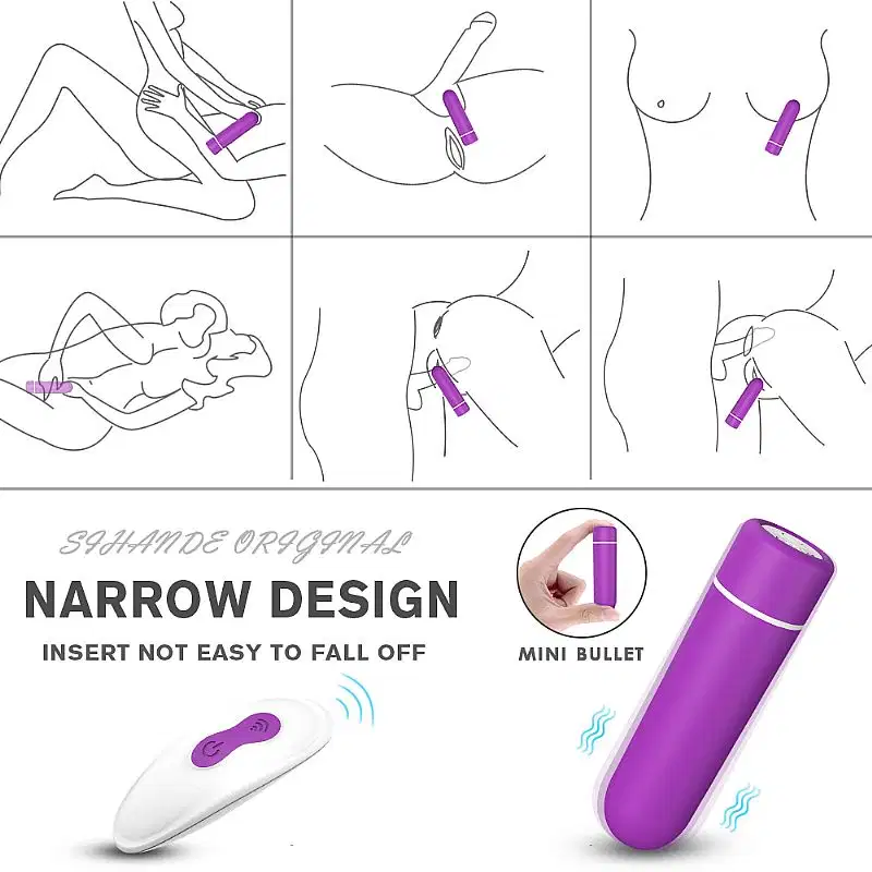 Vibrador Bullet Recarregável Ultra Forte com Controle Remoto Seed S-Hande Pink