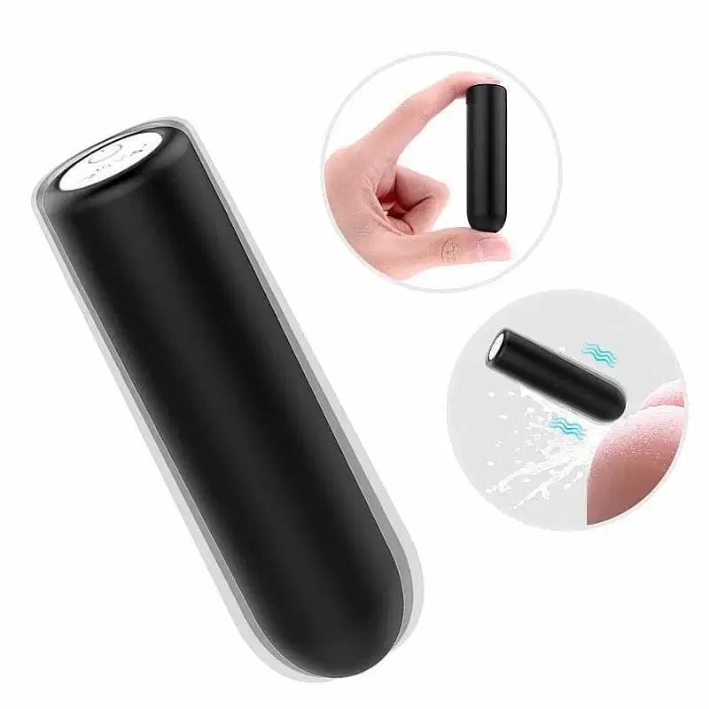Vibrador Bullet Recarregável Ultra Forte com Controle Remoto Seed S-Hande Pink