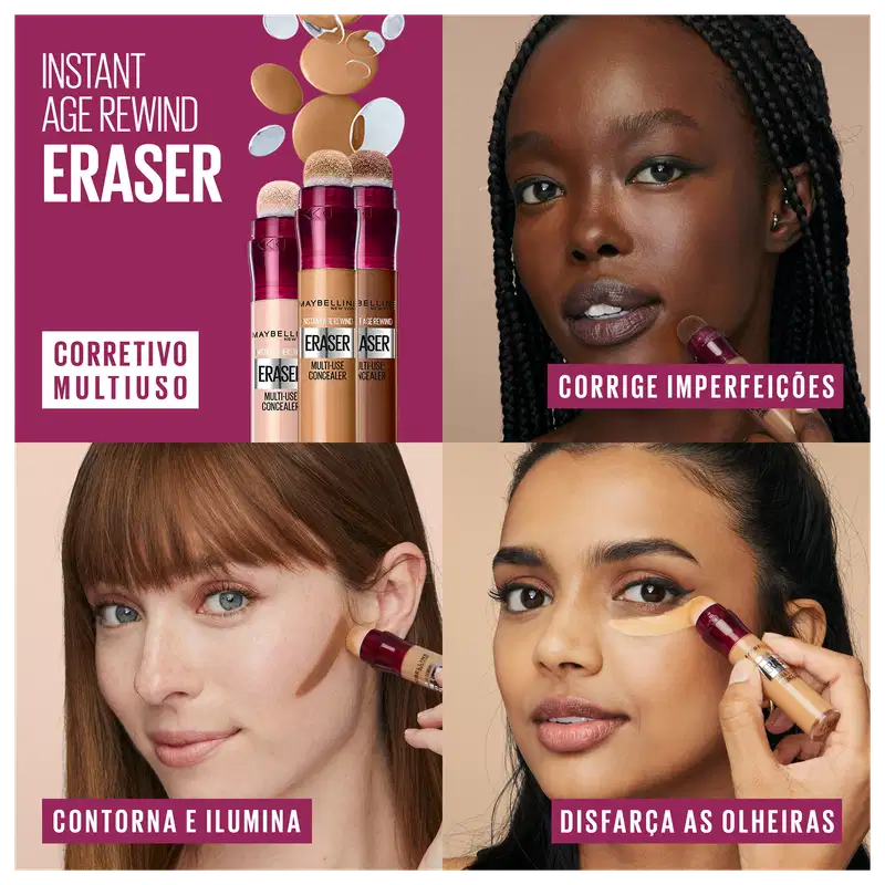 Maybelline NY Instant Age Rewind Eraser Cor 144 - Corretivo Líquido 6ml
